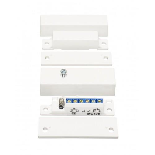 Alarmtech B MC 470 Opbouw Contact High Security Mc 470, Nc, 6 Schroef Aansluiting